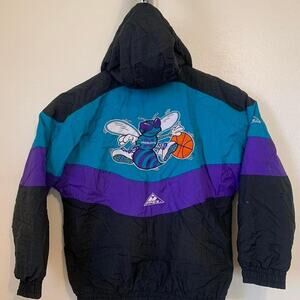 Vintage 90s NBA Charlotte Hornets Puffer Jacket